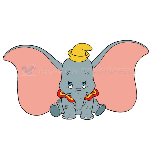 Dumbo Iron-on Stickers (Heat Transfers)NO.3606